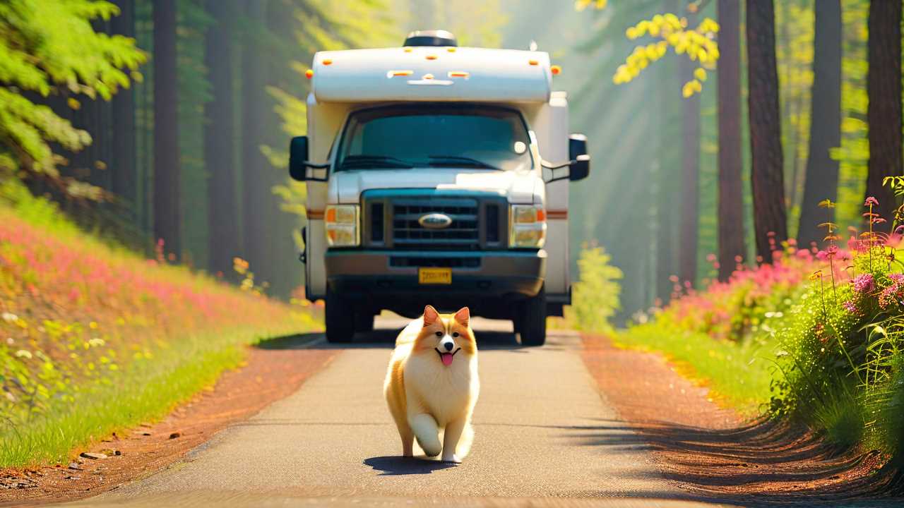 How to Keep Pets Safe in an RV