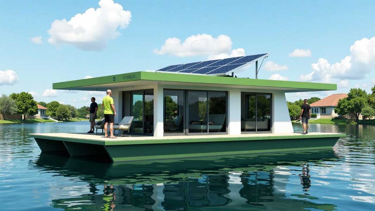 Sustainable Energy for Houseboats: Harnessing Renewable Solar Solutions for an Eco Friendly, Off Grid Minimalist Lifestyle