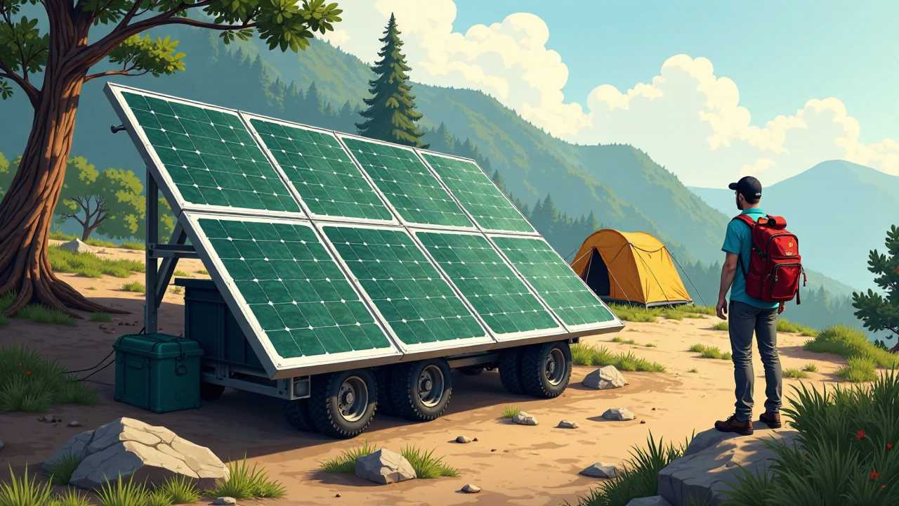 Portable Solar Panels: Your Key to Off Grid Power and Travel Sustainability for RV Adventures and Camping Electricity